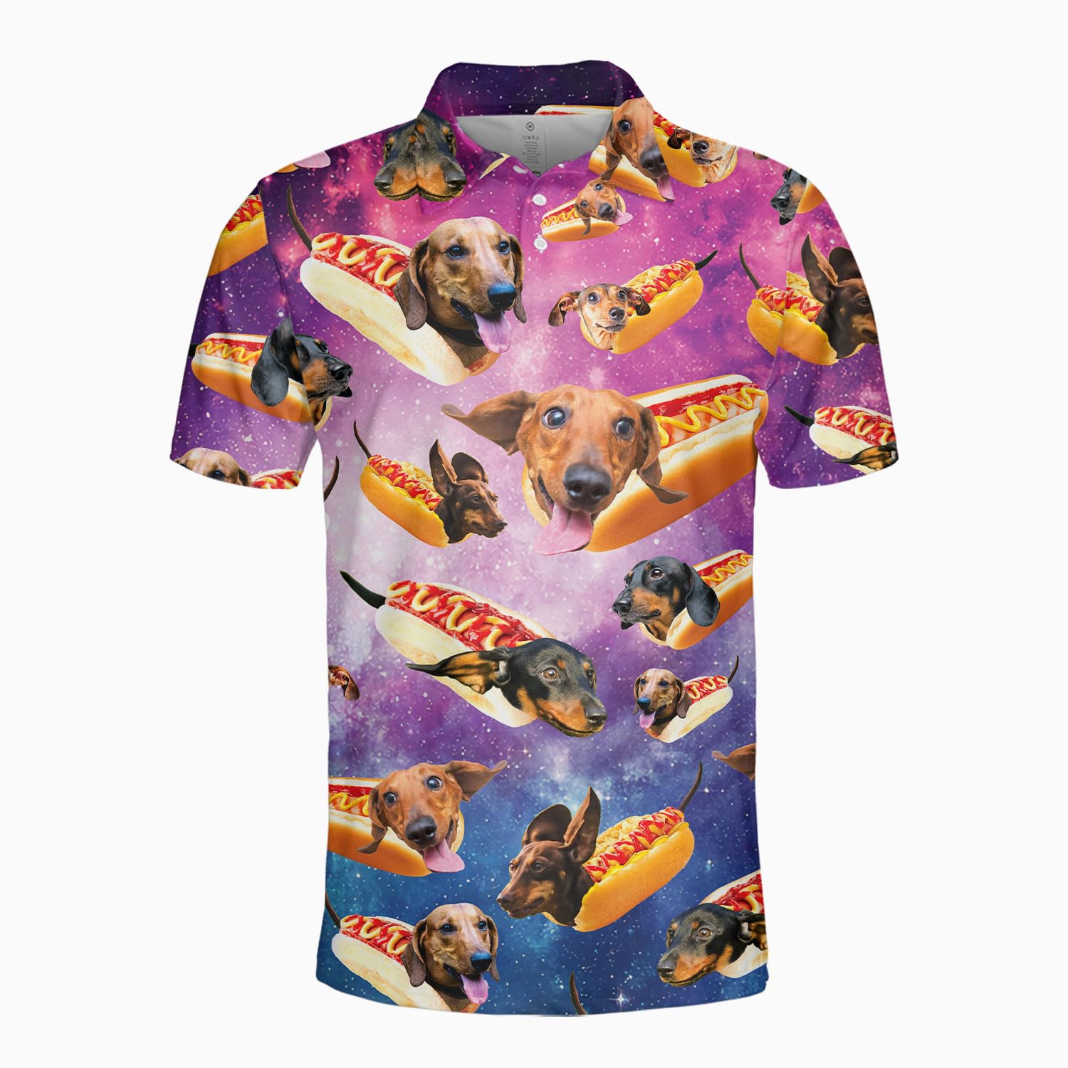 Funny Golf Shirts Skull Hawaiian Polo Shirts for Men, Crazy Golf Shirts for Men Golf Gifts Hawaiian Skull Golf Shirts