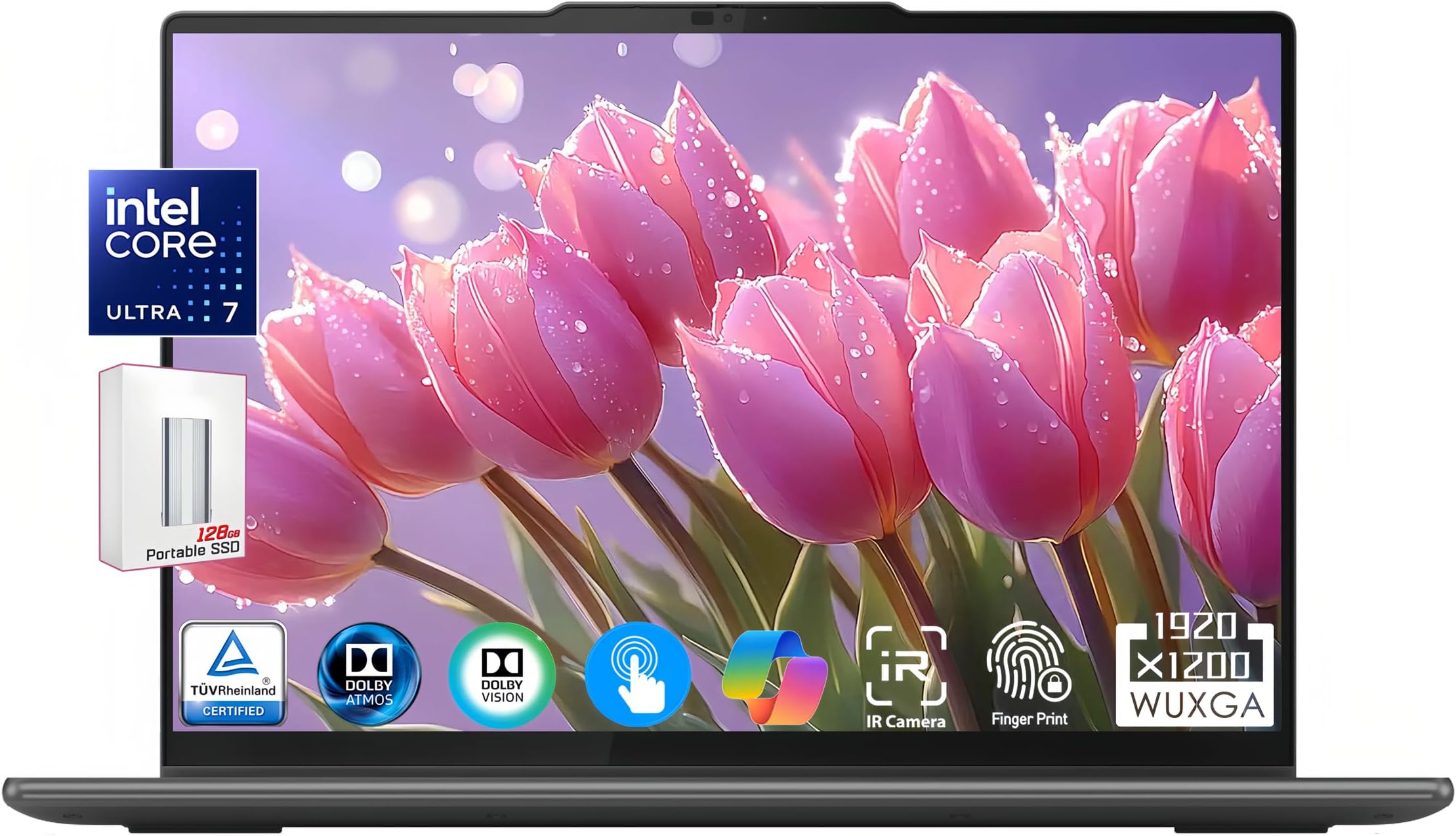 Lenovo IdeaPad 5X 2-in-1 Copilot Extra-Long Battery Life 14 WUXGA FHD OLED Touch Display 16GB - View #6