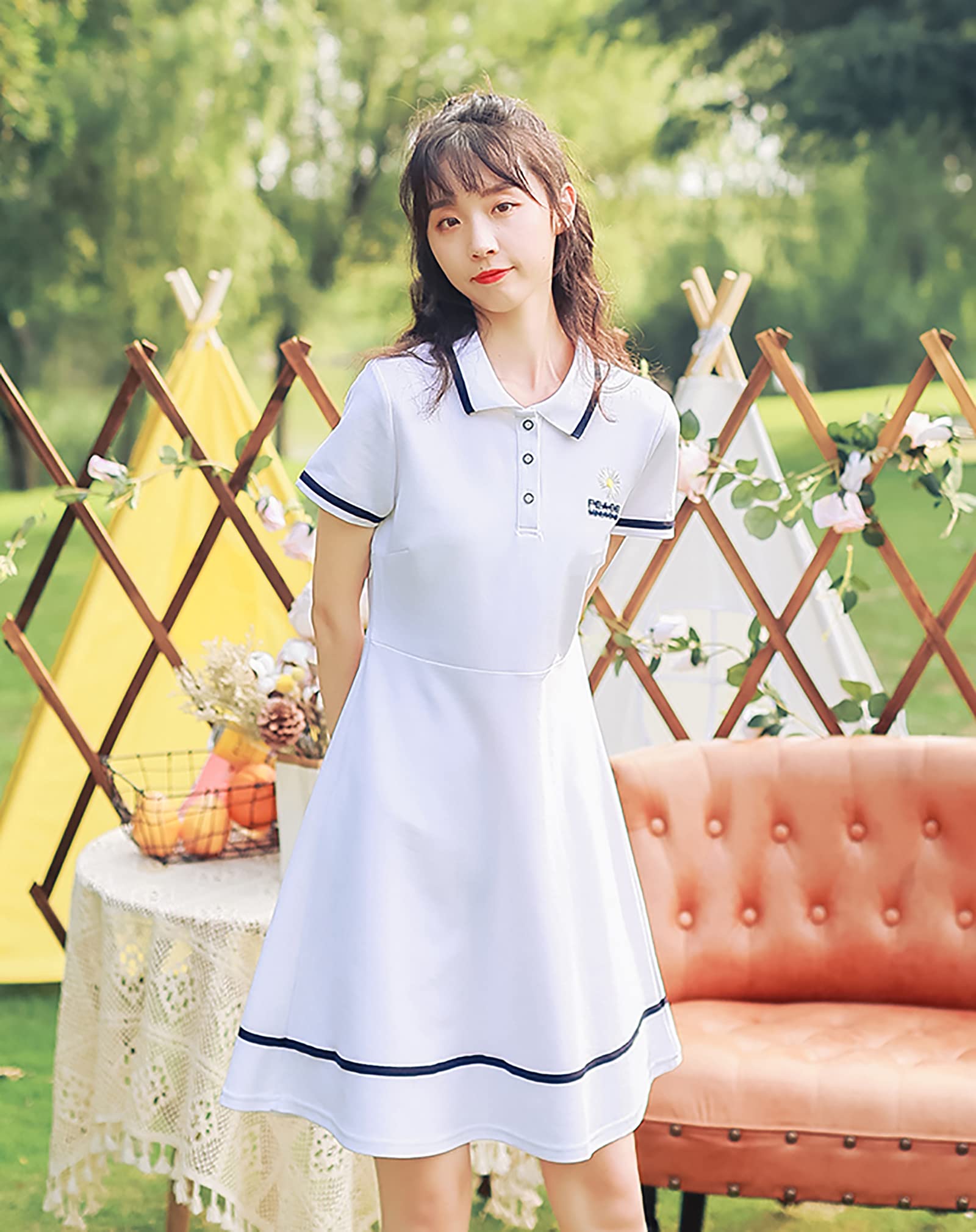 Amazon.co.jp: ワンピース レディース チュニックドレス 女子高生 