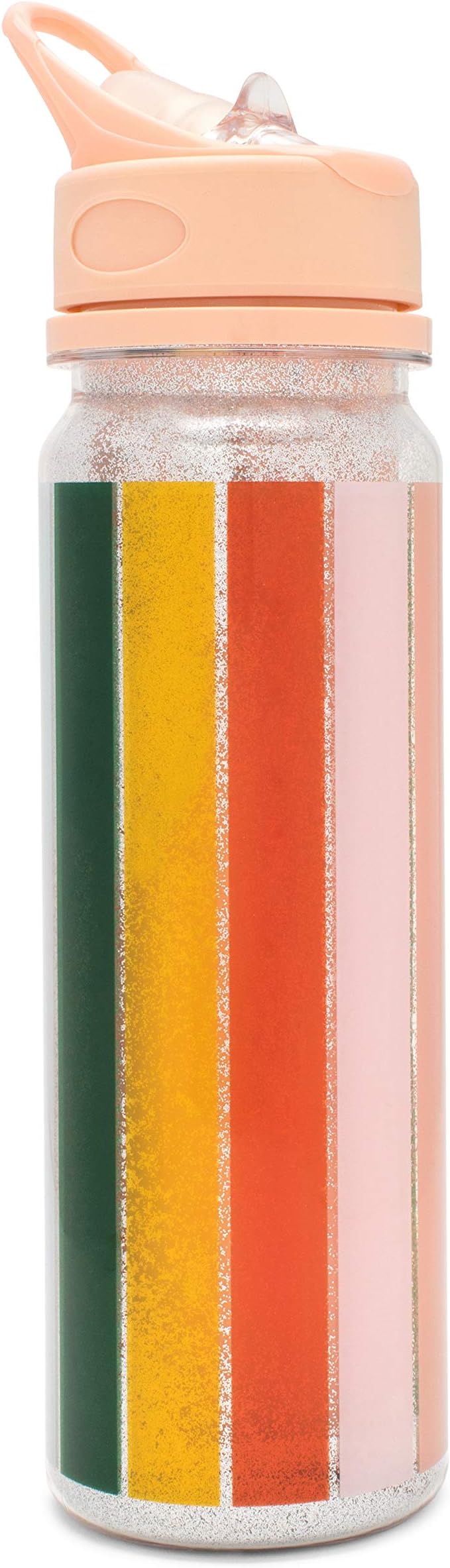 Bando Glitter Bomb Stardust Water Bottle (Color Wheel)