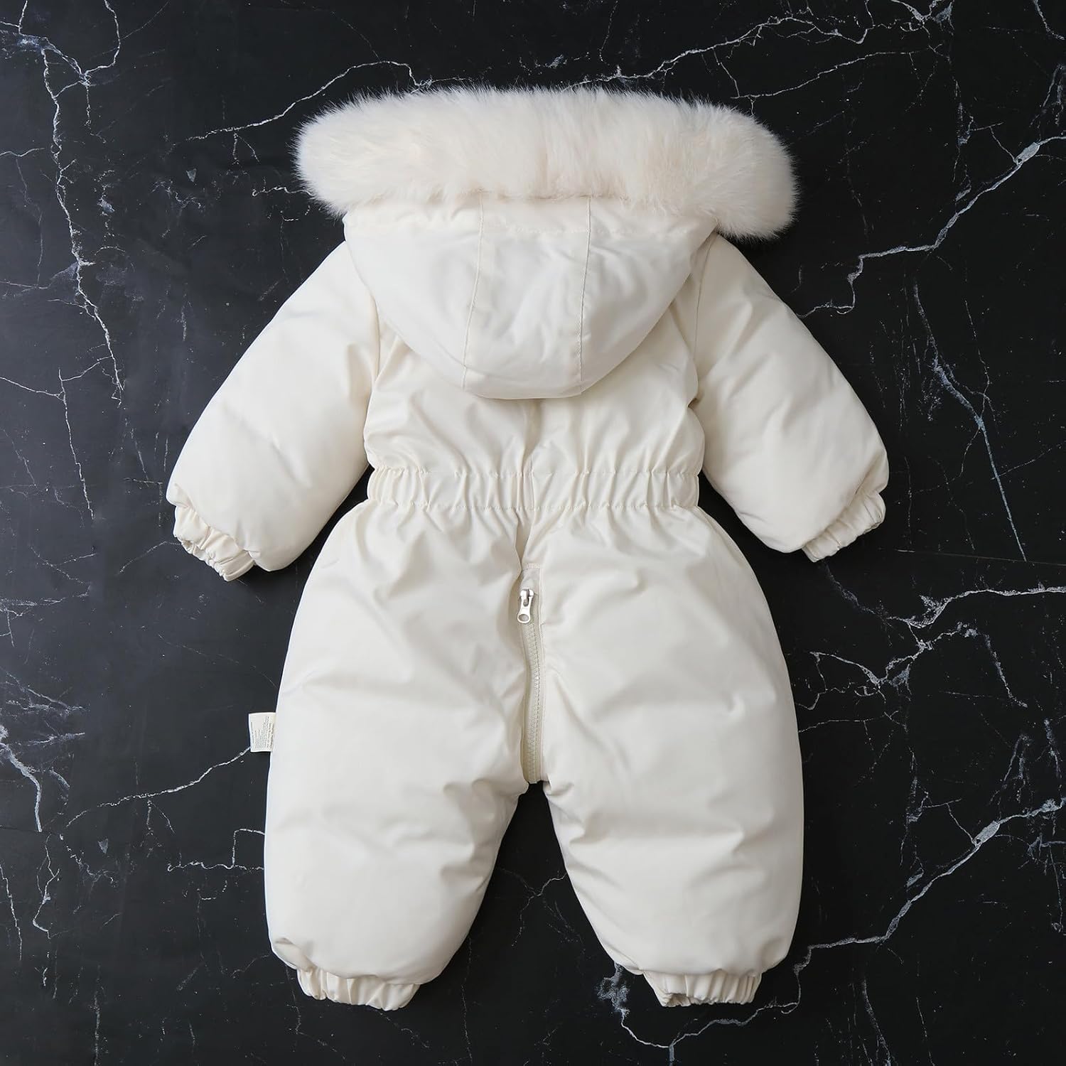 Boys and Girls 1 Piece Snowsuits Overalls Ski Thick Thermal Winter Warm Coats with Pockets Zip Up Jumpsuits for