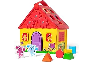 Melissa & Doug Blue's Clues & You! Wooden Thinking Chair Activity Play Set