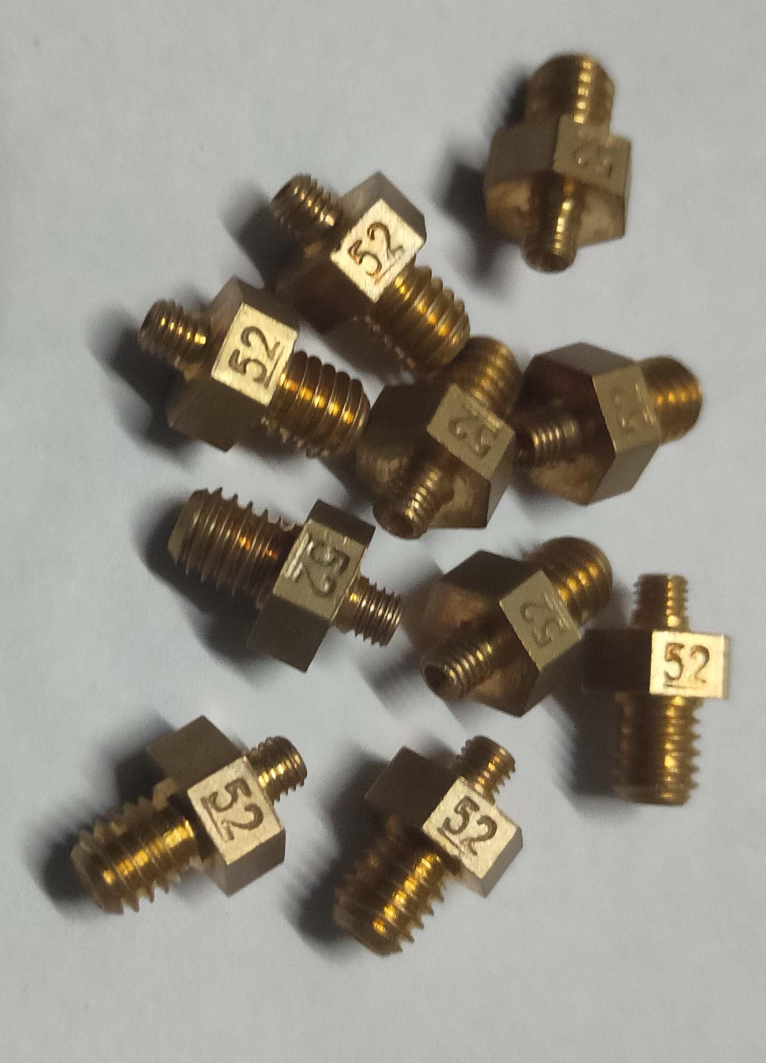 Brass Spray Nozzle Jet Gas Burner Nozzle 10PCS No:52-image-18