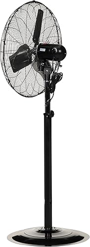 Miniatura 6 de TPI Corporation CACU-24-P - Soporte para circulador comercial y pedestal, 24" de diámetro, 120 voltios