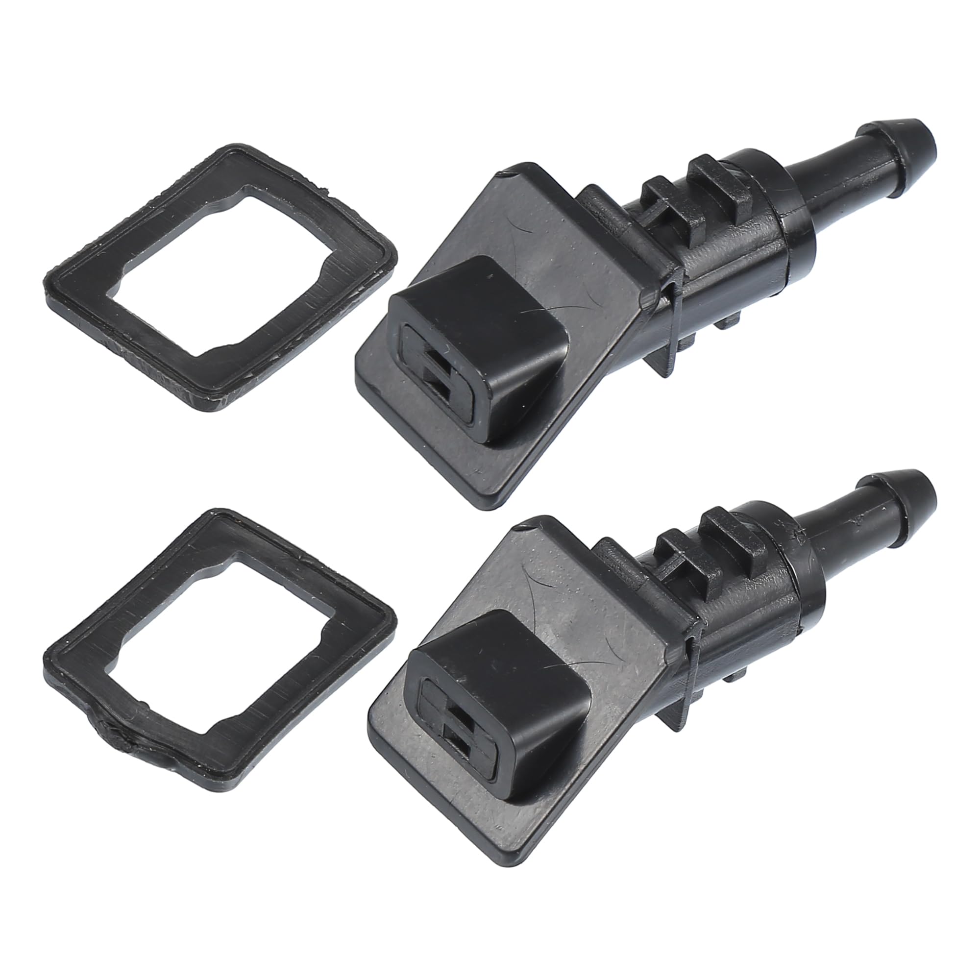 QUARKZMAN Boquillas Lavaparabrisas Delanteras Para Kia Cee'D 06-09 1 Par | Color Negro, Material Plástico, Dimensiones 50X19X18Mm, Número De Oe 986301H510, 1 Par, Rociado Rápido
