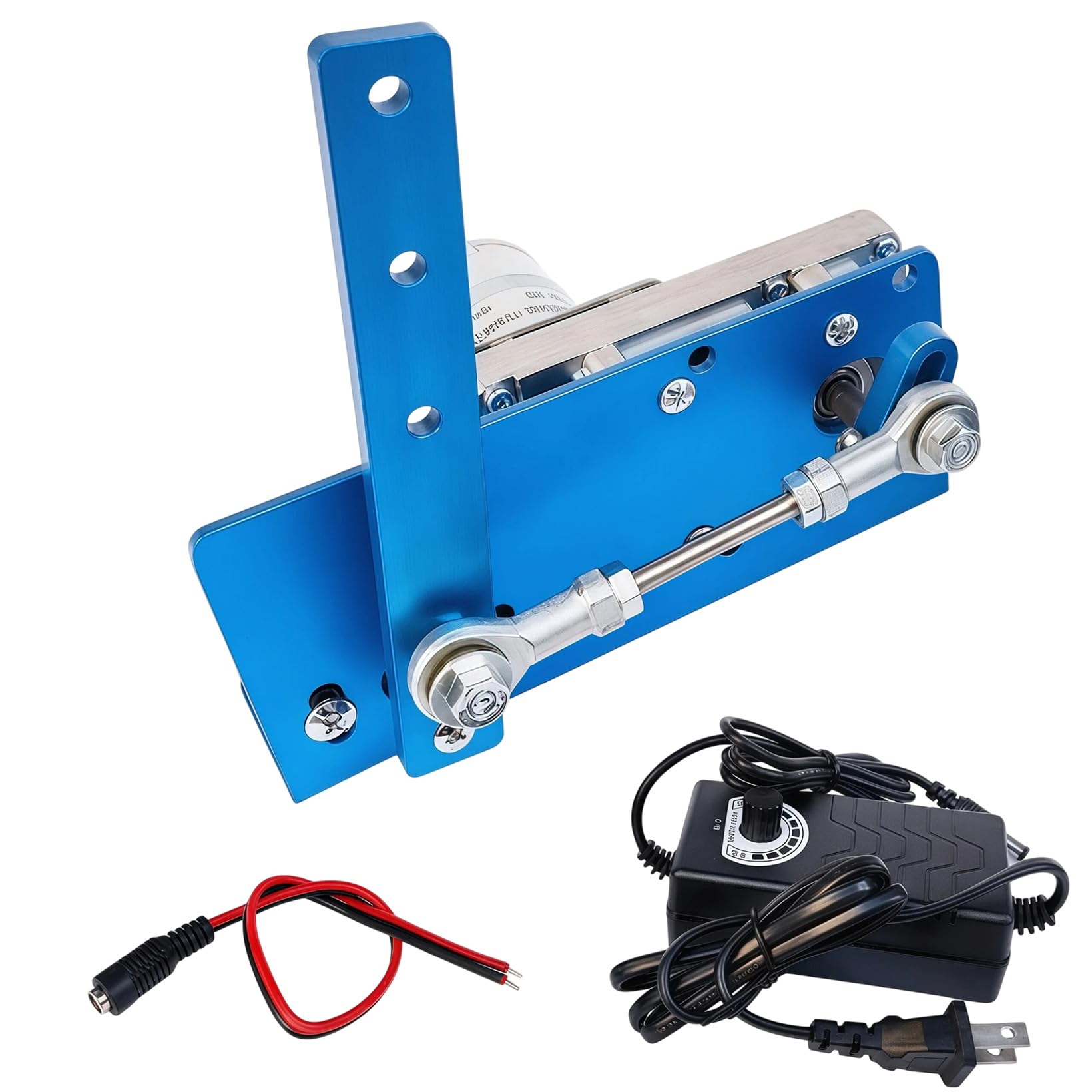 Actionneur linéaire à bascule DIY DC 24V environ 90 tr/min, moteur oscillant réglable 20 à 120° avec régulateur de vitesse