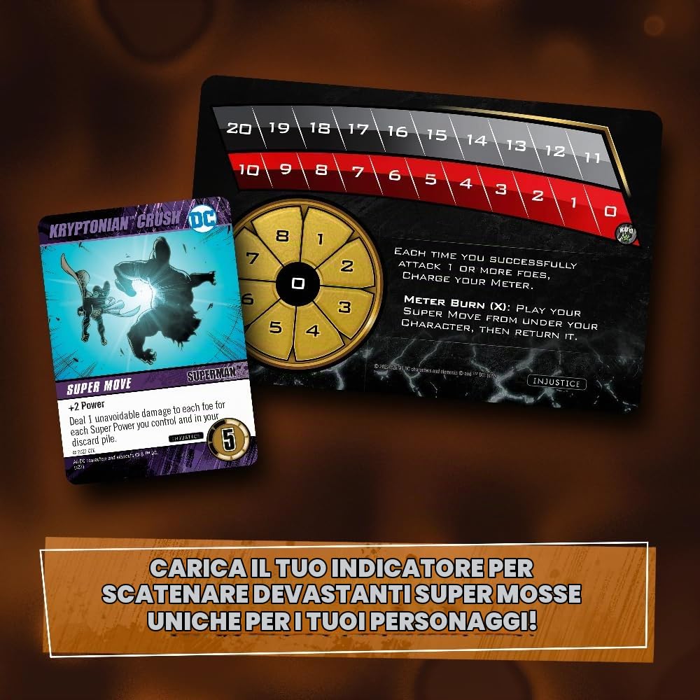 Cryptozoic Entertainment- DC Deck-Building Game Injustice Card, Multicolore, CZE29019