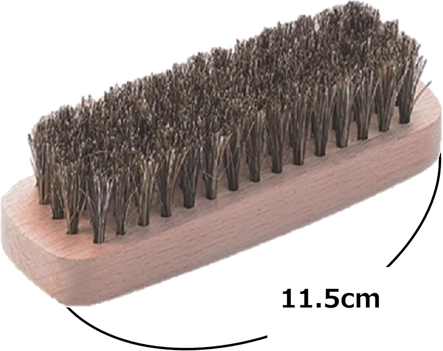 SSK MG105 Baseball Maintenance Supplies Wooden Cleaning Brush (Horse Hair)