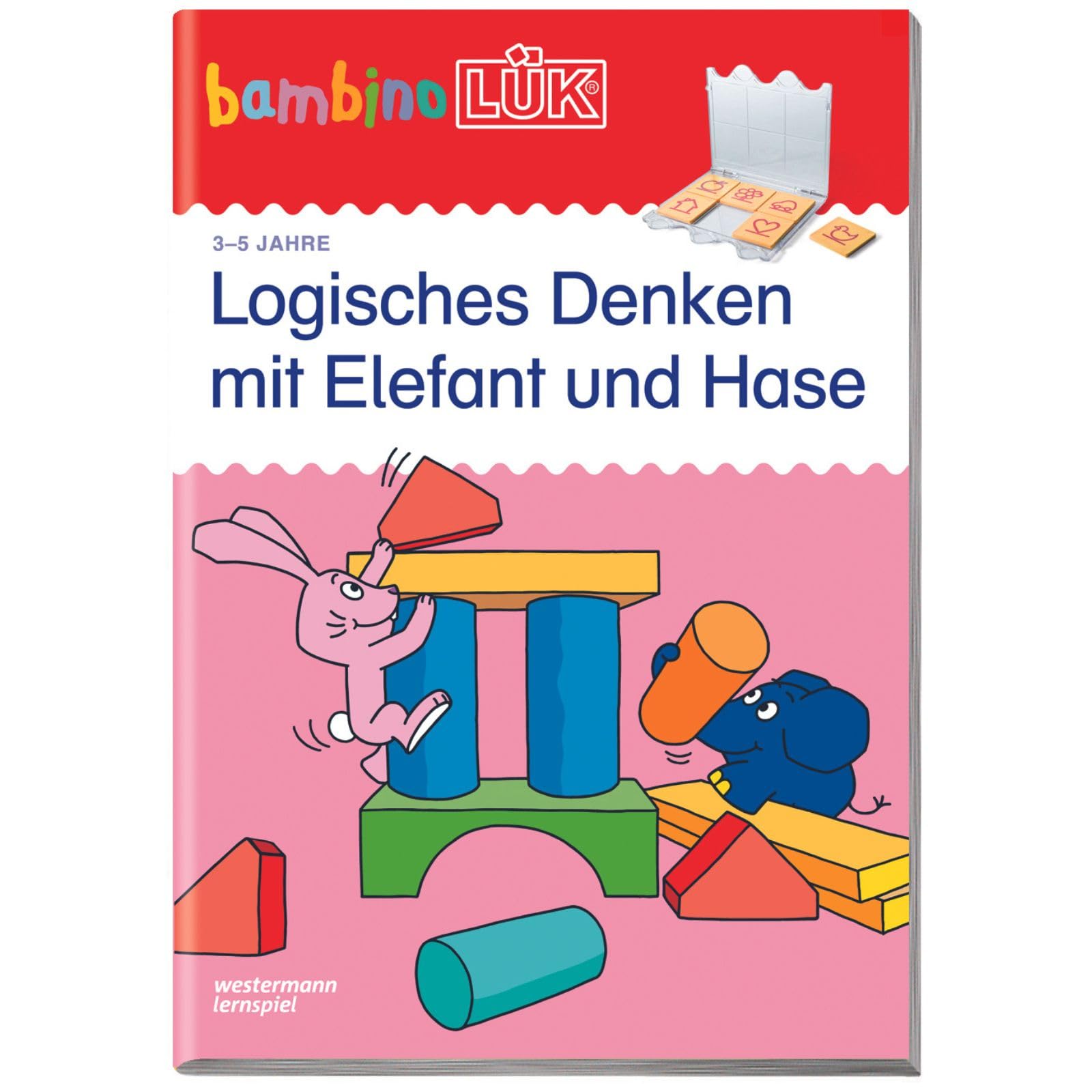 bambinoLÜK. Logisches Denken mit Elefant und Hase: 3/4/5 Jahre: Logisches Denken mit Elefant und Hase
