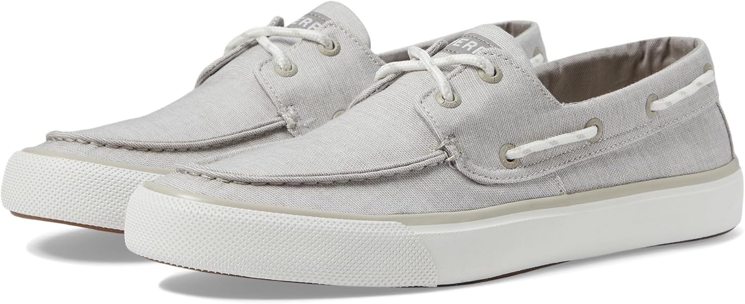 Sperry Men's Bahama Seasonal Boat Shoe, Grey Chambray, 9 - Image 2