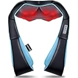 Mo Cuishle Shiatsu Back Shoulder and Neck Massager with Heat, Electric Deep Tissue 4D Kneading Massage, Best Gifts for Women Men Mom Dad, Fathers Day, Mothers Day, Christmas Gifts