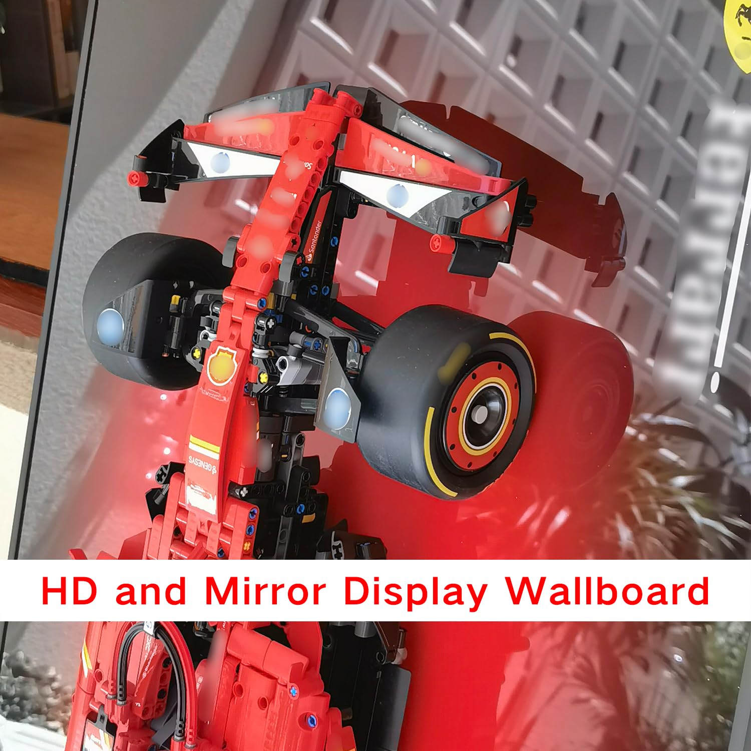 レゴ テクニック Ferrari SF24 F1対応 壁掛け フレーム ボード Car Display Frame For LEGO® TECHNIC™ Ferrari F1 SF-24 42207.