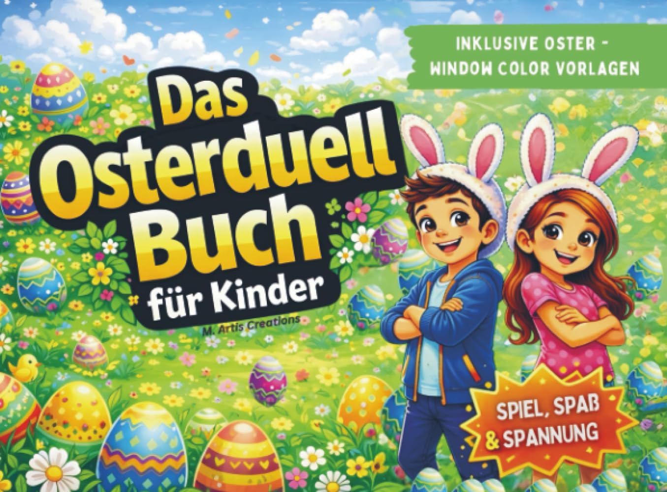 Das Oster-Duell für Kinder: Ostergeschenke für Kinder ab 6 Jahren - Spiel, Spaß und Spannung - Auch gegen Erwachsene spielbar