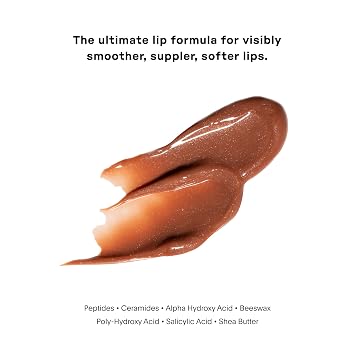U Beauty The PLASMA Tinted Lip Compound - Anti-Aging & Anti-Wrinkle Lip Gloss, Hyaluronic Acid, Shea Butter & Peptides for Hydration & Plumping, Sunset - 15 mL