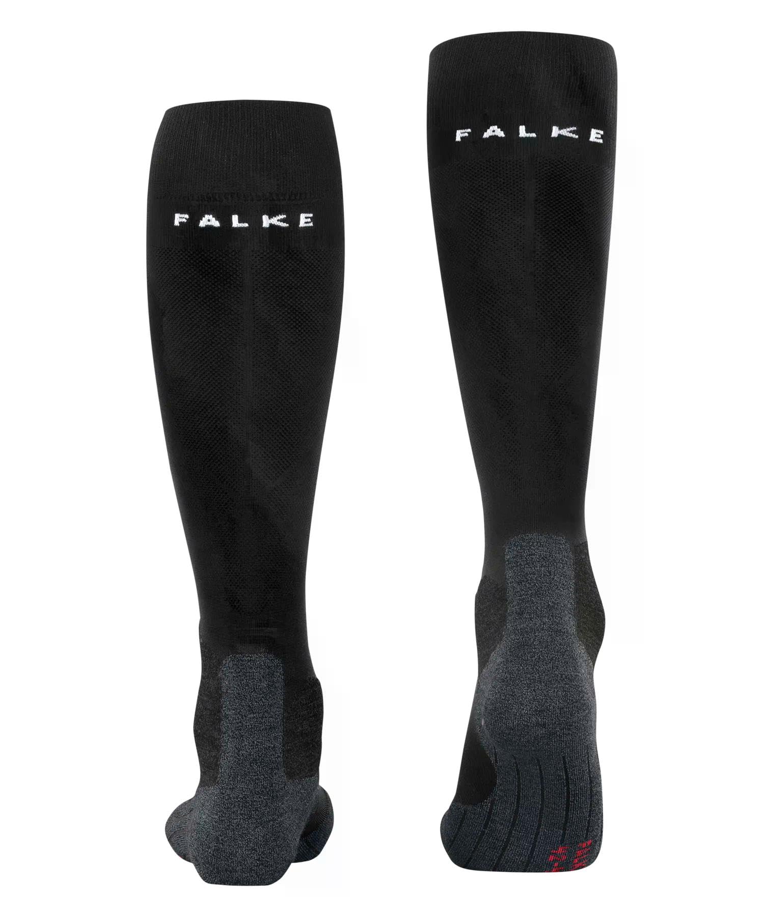 FALKE femme SK5 chaussettes de ski rembourrage ultraléger fines idéales pour la compétition respirantes séchage rapide régulation climatique anti-odeur soie fil fonctionnel 1 paire
