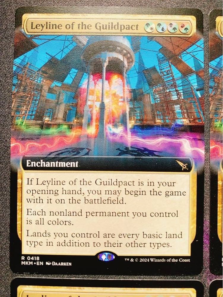 MTG ギルドパクトの力線 foil  英語4枚セット ミントモール / MINT GAMES MTG(東日本橋) / 【MKM】【JPN