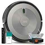 Robot Vacuum and Mop: 3000Pa Robotic Vacuum Cleaner for Under Furniture Bed, 3-in-1 Robot Vacuum and Mop Combo, Gyro Navigation, 0.59