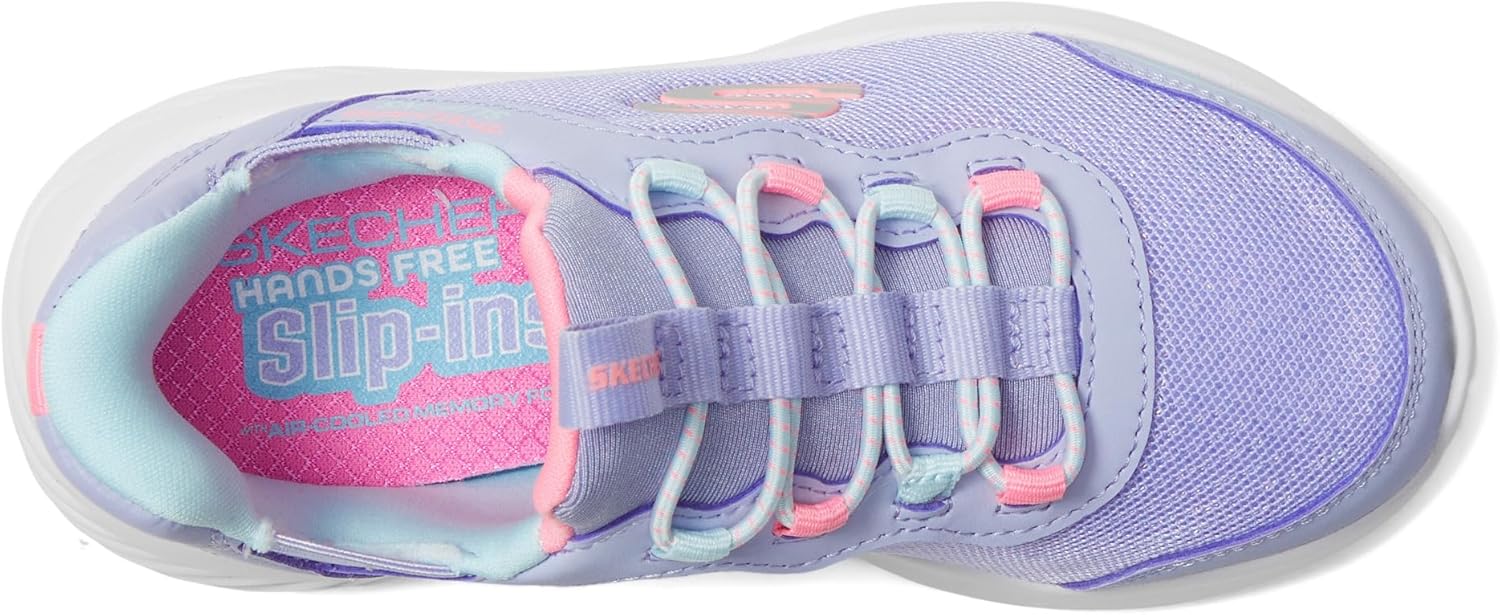 Skechers Girls' Bounder Simple Cute Sneakers - Image 5