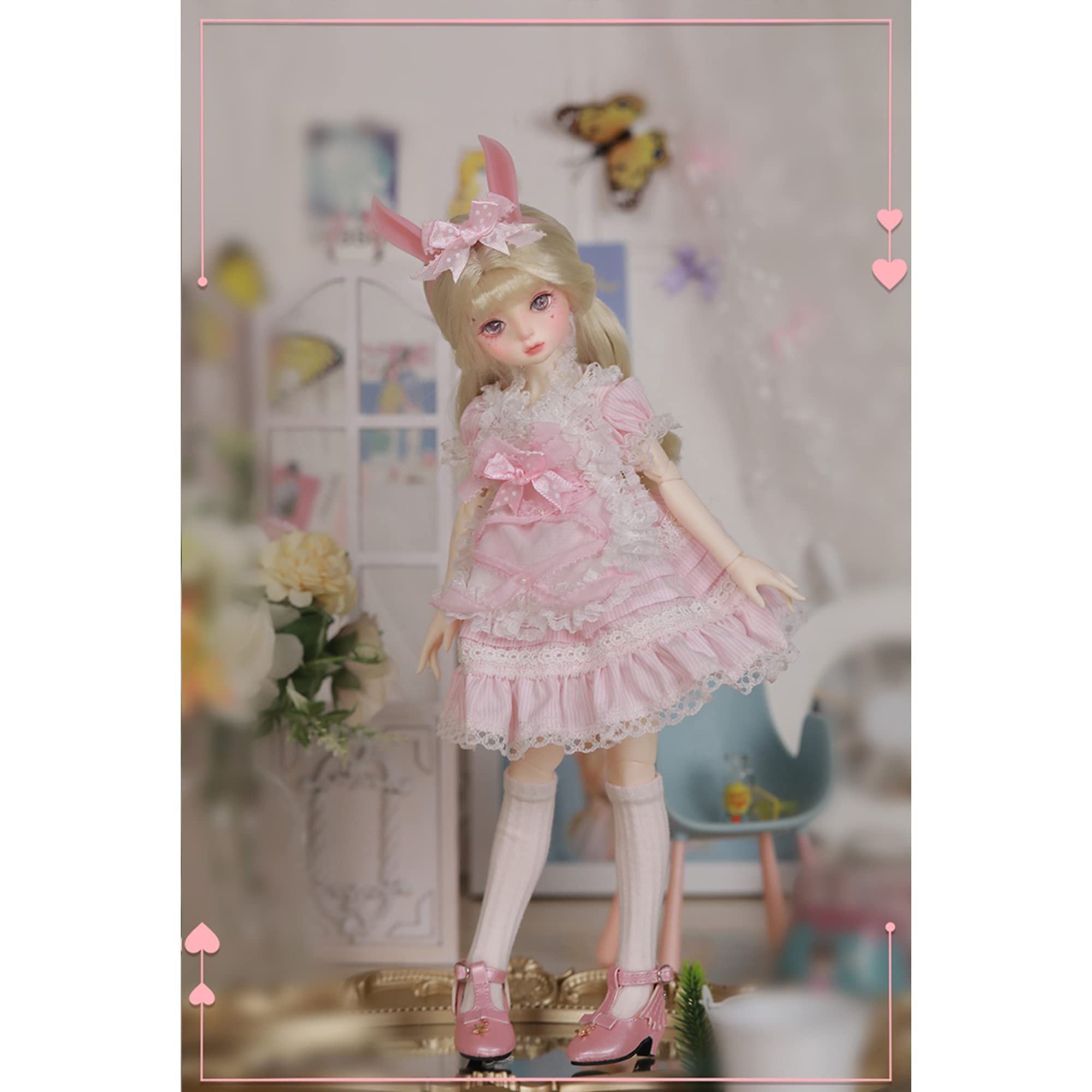 指人形 フィギュア 希少 AX122 BJD 1/4 ドール本体 Keiko 球体関節人形 ハンドメイド