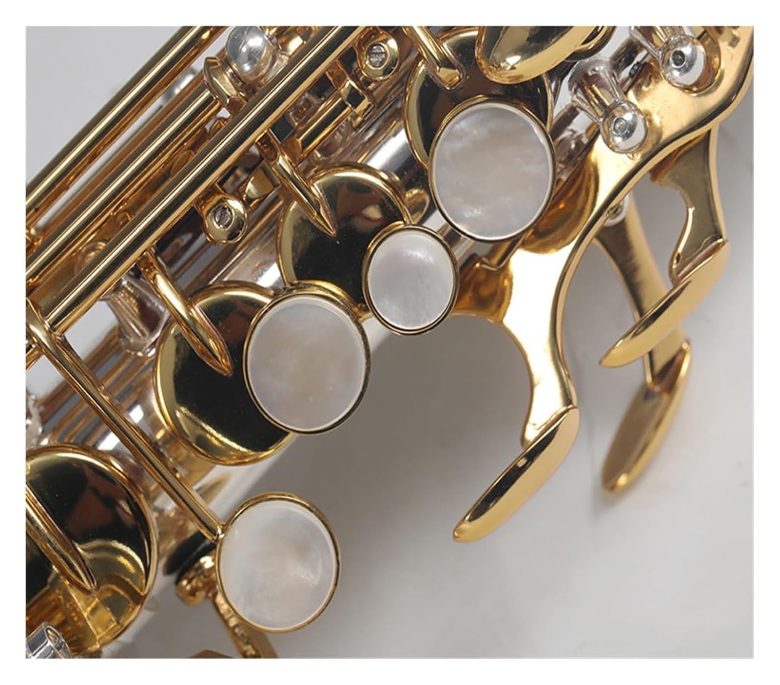 Przyciski muszli, instrumenty muzyczne, saksofon Instrument dla początkujących, dorosły, B-dur, mały instrument tenorowy