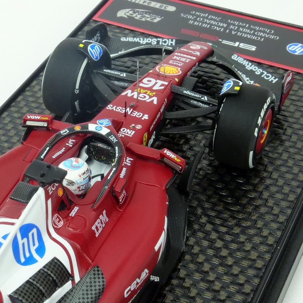 Amazon | MINICHAMPS×BBR MODELS 1/43 フェラーリ SF-25 シャルル