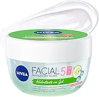 NIVEA Hidratante Facial em Gel Ultraleve 7 em 1 100g, Hidratação Intensa 48h, Prepara para Maquiagem, Sensação Refrescante, Cuidado Facial