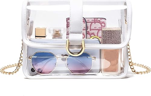 Vorspack Bolso transparente  Bolsa transparente aprobada para estadios para mujeres, para deportes de conciertos