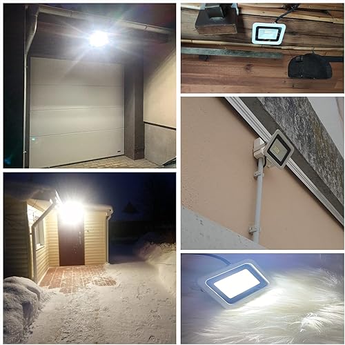 Miniatura 6 de MIWAT ultrafino al aire libre impermeable de 20W IP68 con enchufe en el cable para las luminarias LED de la pared del jardín
