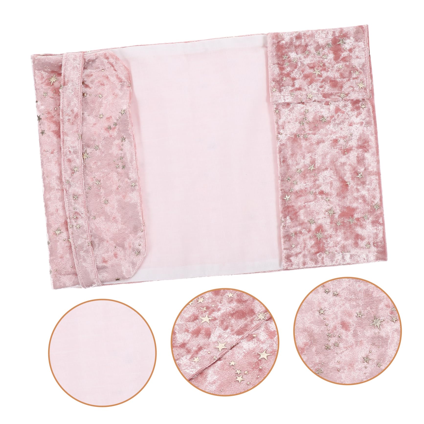 TEHAUX 2 Piezas Película De Libros Diario Cubiertas Protectoras Transparentes Para Libros Álbum De Esquinas De Libros Cubiertas De Libros Estirables Accesorios Fin Paño Rosa