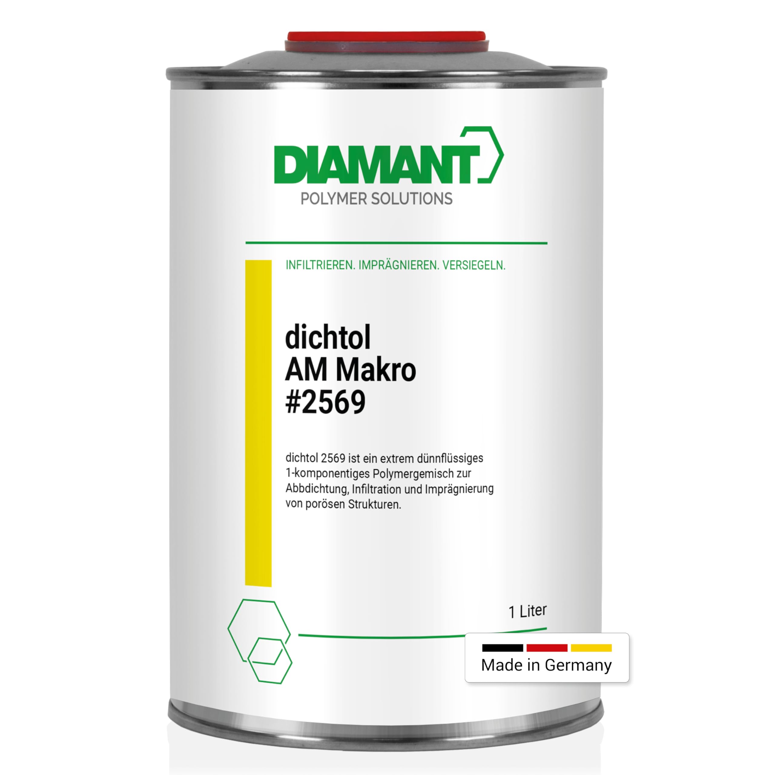 DIAMANT dichtol AM Makro – Versiegelung für 3D-Druckteile, 1L