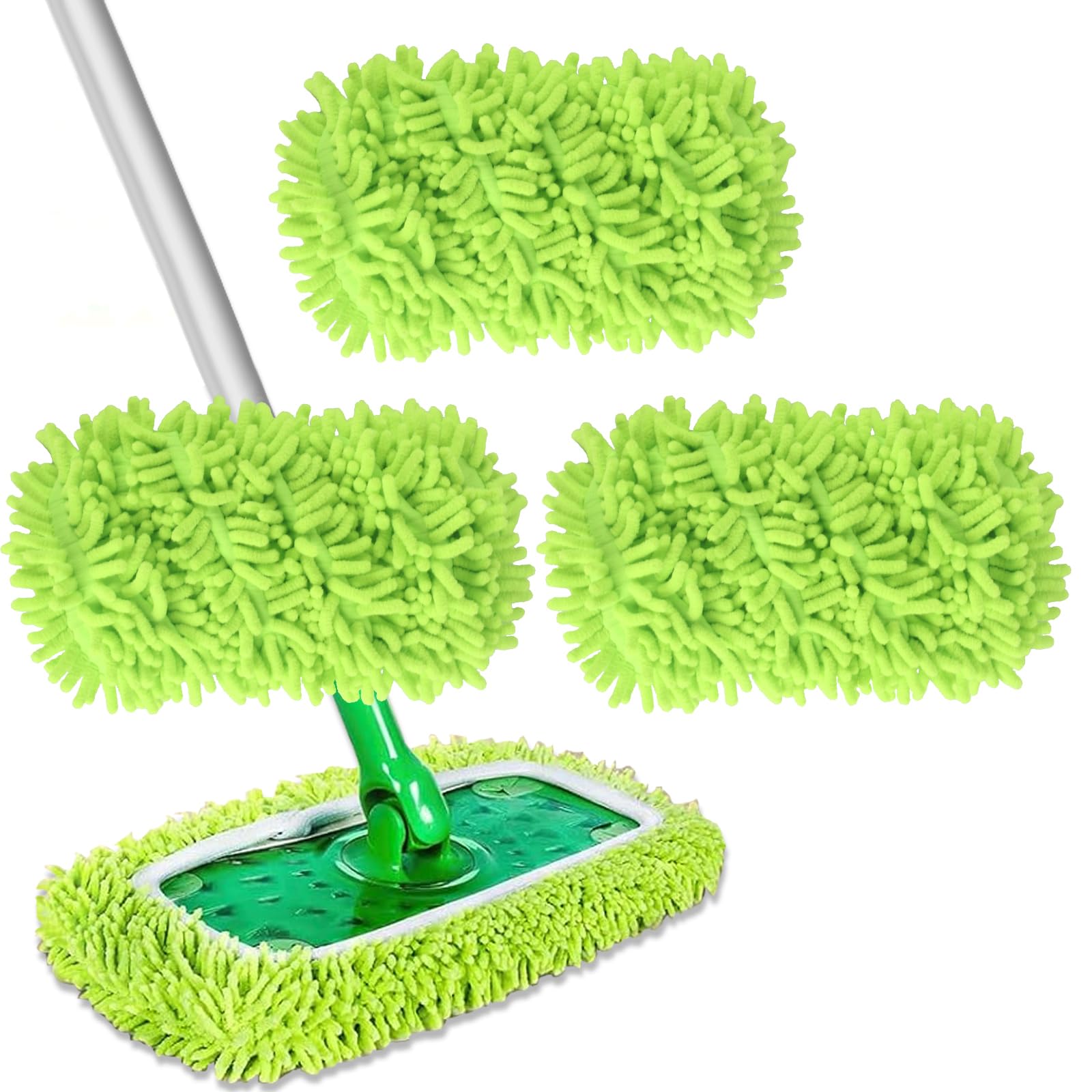 Matthew 36 Panni Ricambio In Microfibra Per Mocio Spray – 45 Cm, Lavabili, Per Pavimenti In Legno E Piastrelle