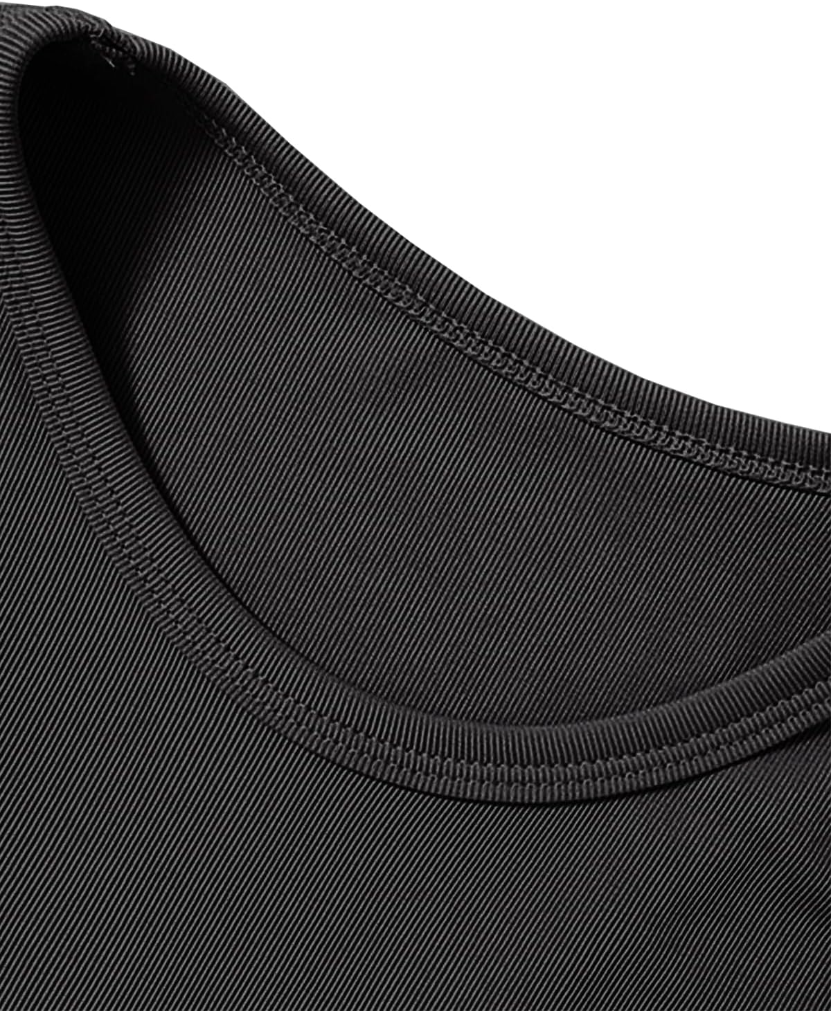 LQI Round Neck Racerback Tank Top Y2K Slim Fit Crop Top Pink Tops for Women Girls - Image 6