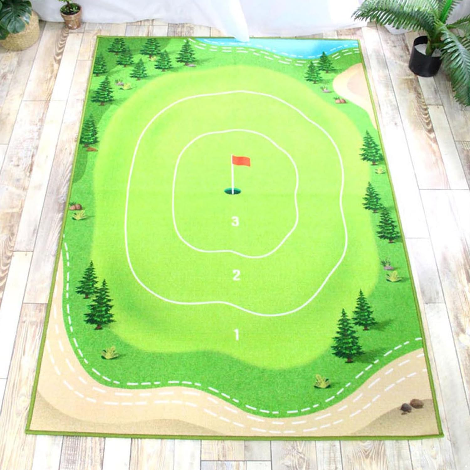 easyforever Indoor-Outdoor Putting Pad 48.03×72.05in, Golf Mat, Carpet, Green Trainer