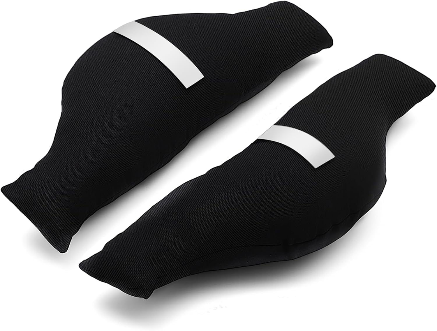 Ganeen 2 Pack Bass Drum Muffling Pillow Muffler with 12 Drum Dampeners Silicone Gel Pads for Cymbals Tone Control Snare Drumset Dampening, Reduce Overtones Ringing Studio Music Festival Performance