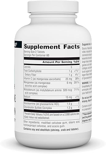 Miniatura 7 de SOURCE NATURALS Glucosamina Condroitina Extra Strength Tablet, 60 unidades