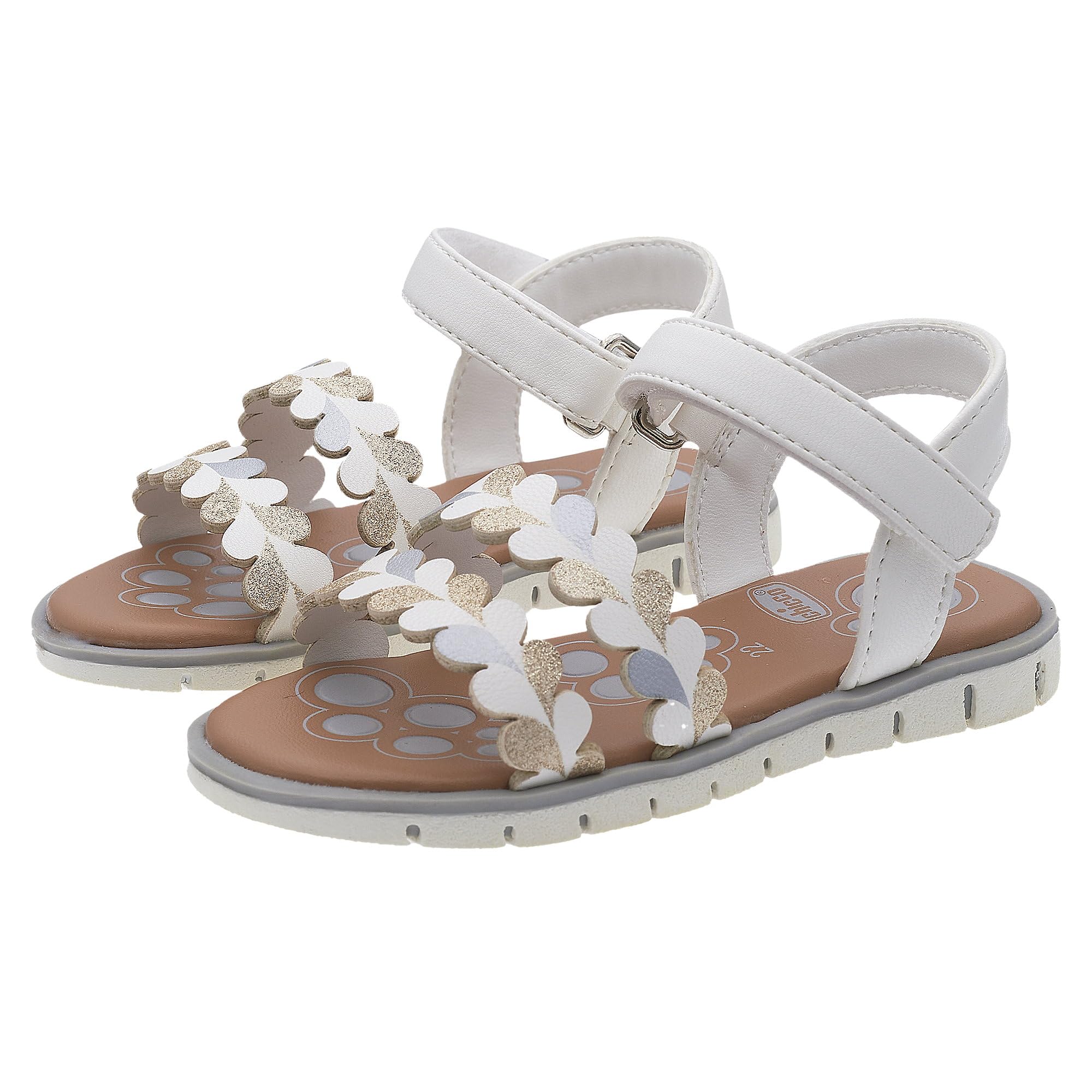 Chicco, Sandalo con Pratico Velcro, Confortevoli, Leggere, Flessibili e Traspiranti, Bambine E Ragazze, Designed in Italy