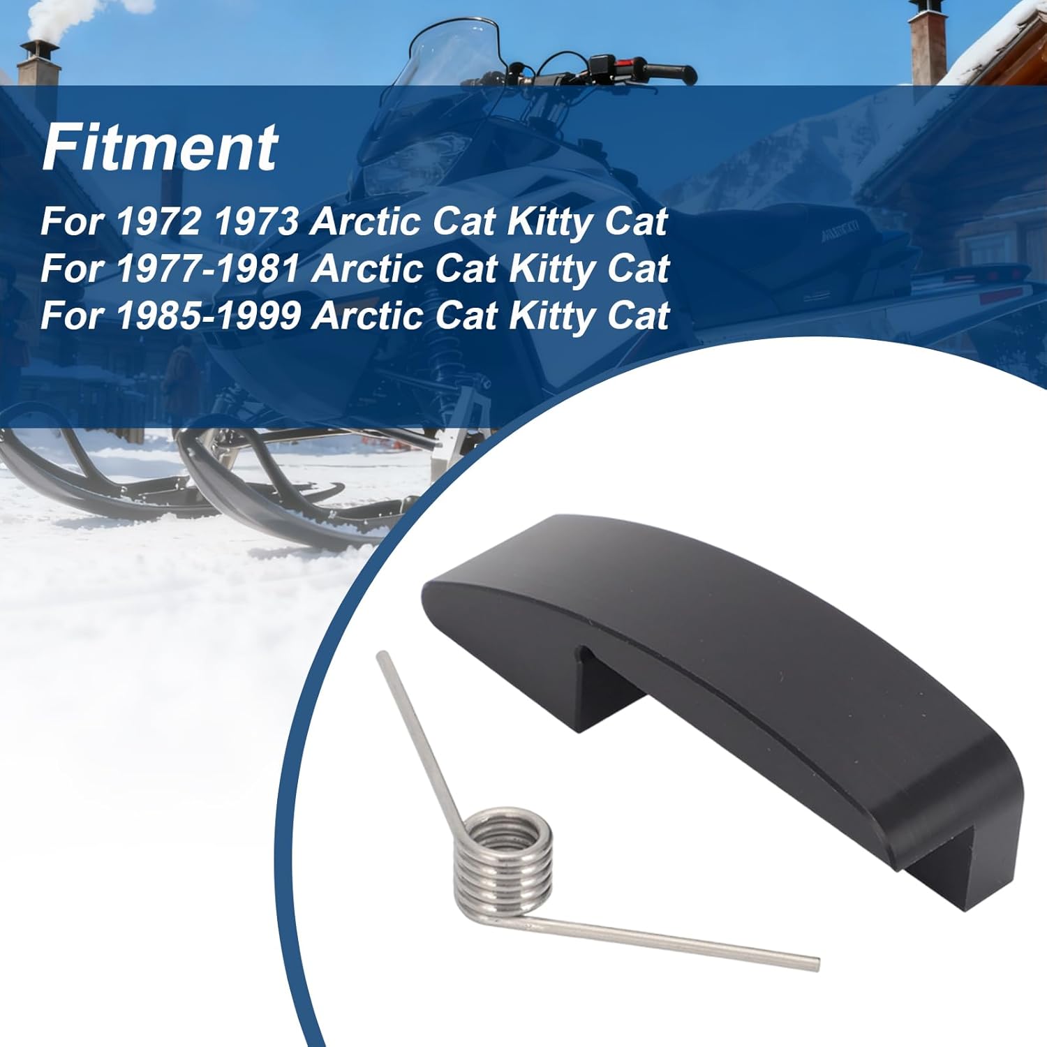 Alpha Rider Puck Chain Tensioner with Spring Kit for Kitty Cat - Replacement Parts 0302-081& 0300-153