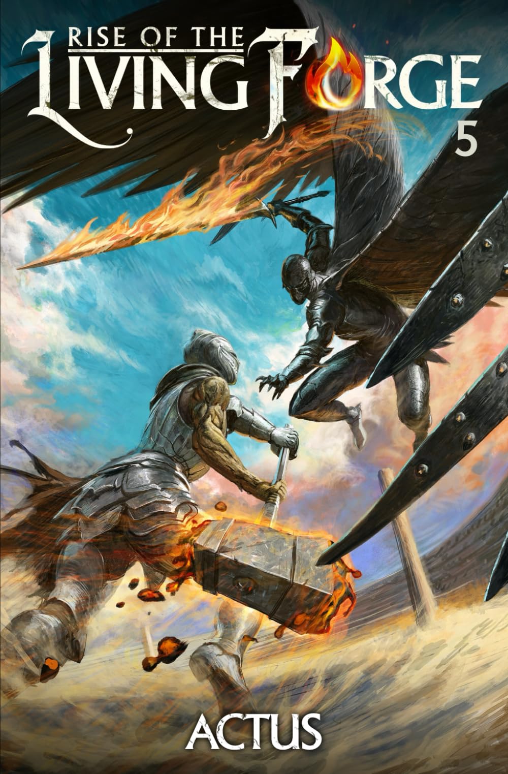 Rise of the Living Forge 5: A LitRPG Adventure