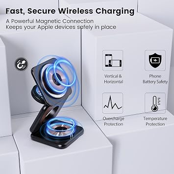 KU XIU X40 Foldable Magnetic Wireless Charger
