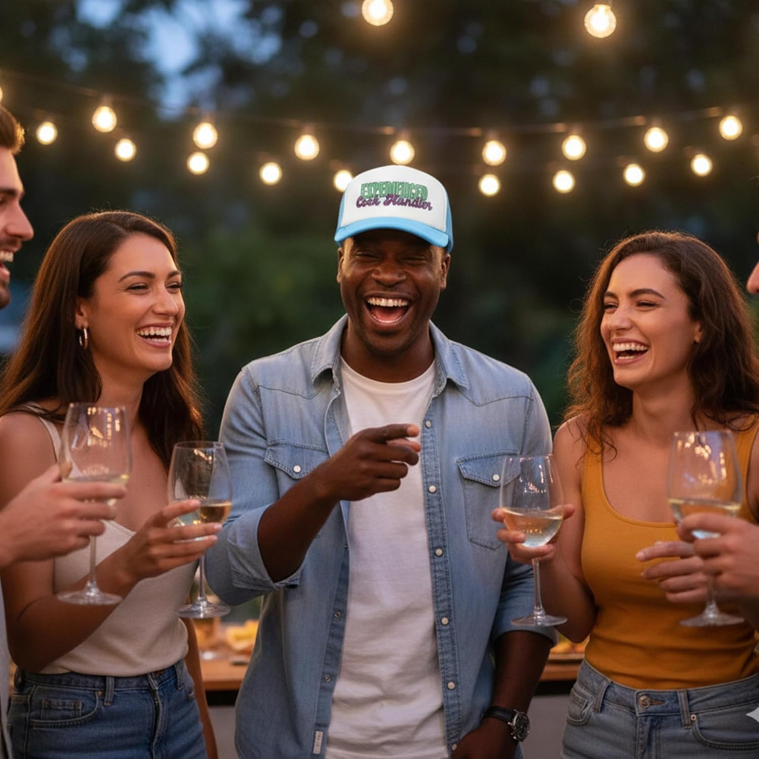 Awkward-AF Womens Funny Gag Gift Trucker Hat for Unisex Men Women Inappropriate Humor Funny Naughty - Image 3