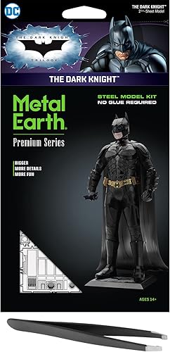 Metal Earth Serie Premium Batman The Dark Knight - Kit de modelado de metal 3D con pinzas