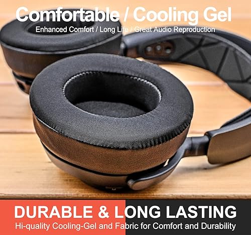 Miniatura 5 de Nova Pro - Almohadillas inalámbricas de repuesto compatibles con Steelseries Arctis Nova Pro Wireless de LTYIVABHTTW I mejoraron la durabilidad y el