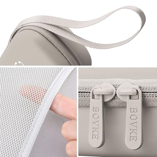 Vista 88 de BOVKE - Funda de transporte para estetoscopio Littmann Classic III 3M, espacio adicional para martillo Taylor Percussion Reflex y linterna LED Negro