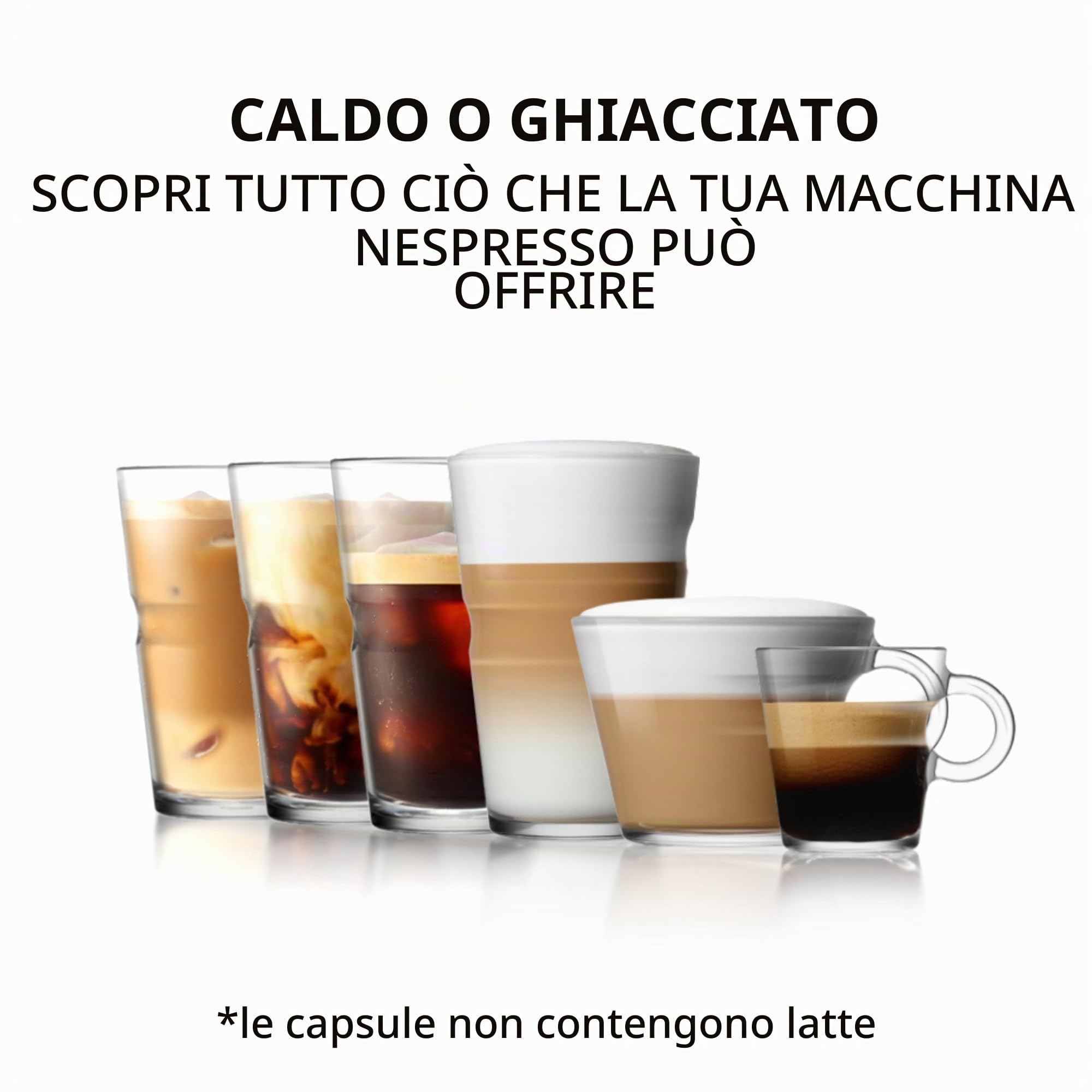 50 AUTENTICI NESPRESSO CAPSULE - RISTRETTO : Amazon.it: Alimentari