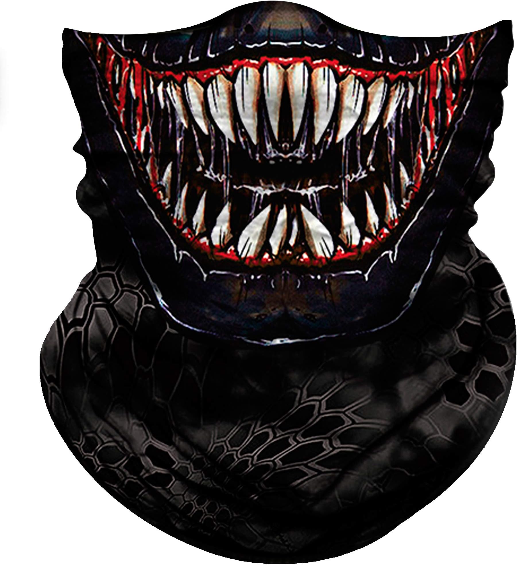 Neck Gaiter Face Mask Bandana for Dust Wind Sun Protection for Men Women