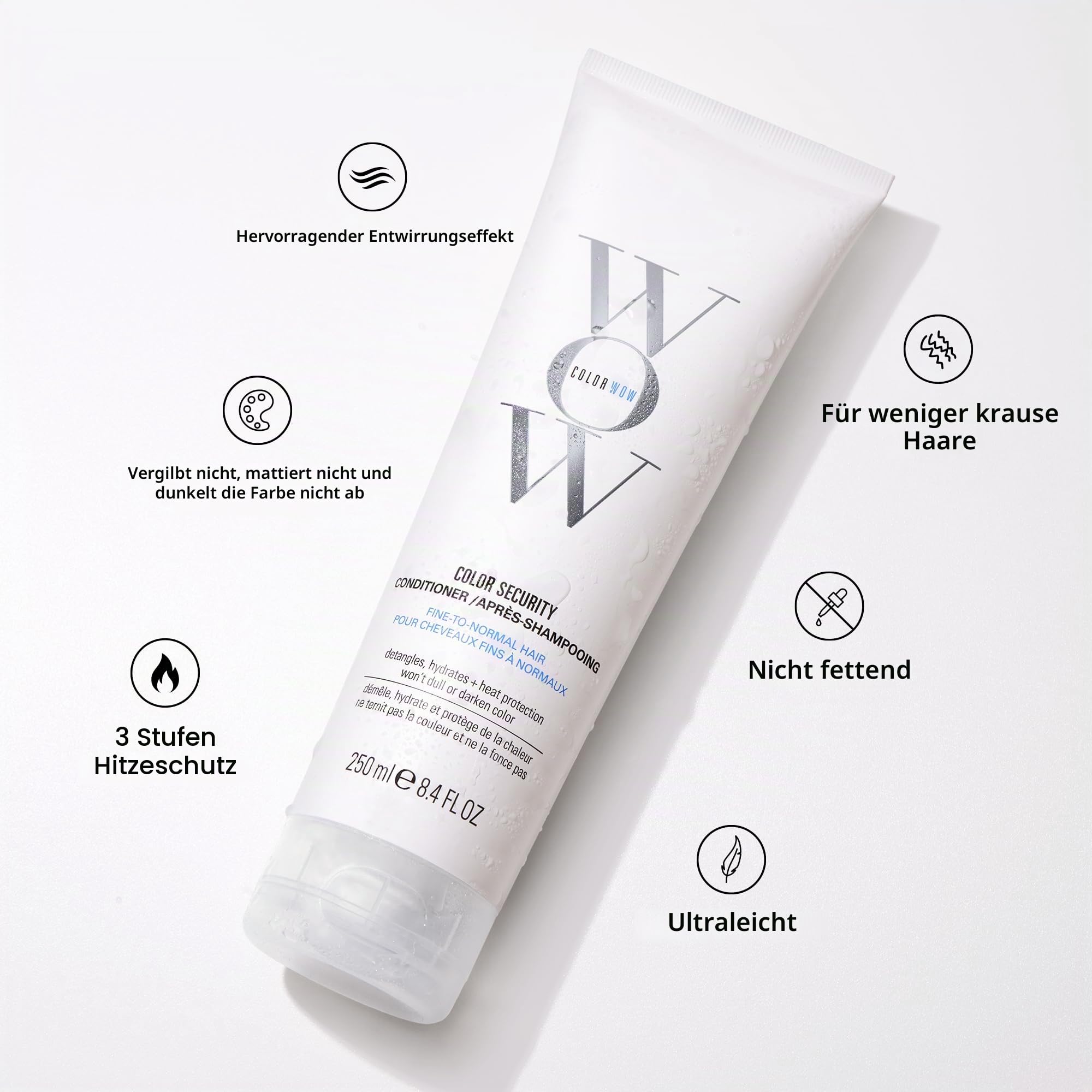 Color Wow Color Security Conditioner für feines bis normales gefärbtes Haar. 250ml