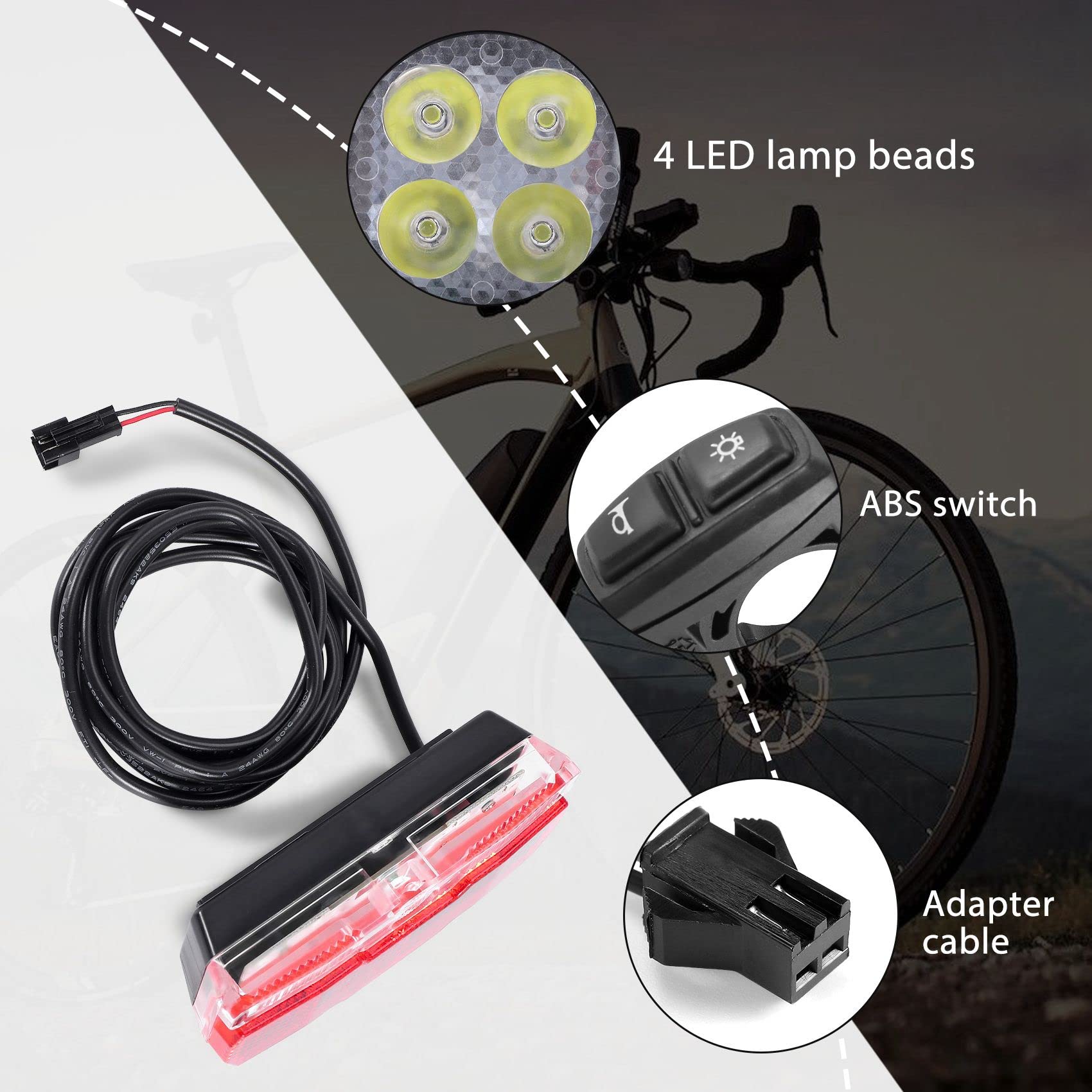 ヘッドライト　リアライト用アダプターセット　matebike matebikeリアライト アダプター セット mate bike mate a - メルカリ