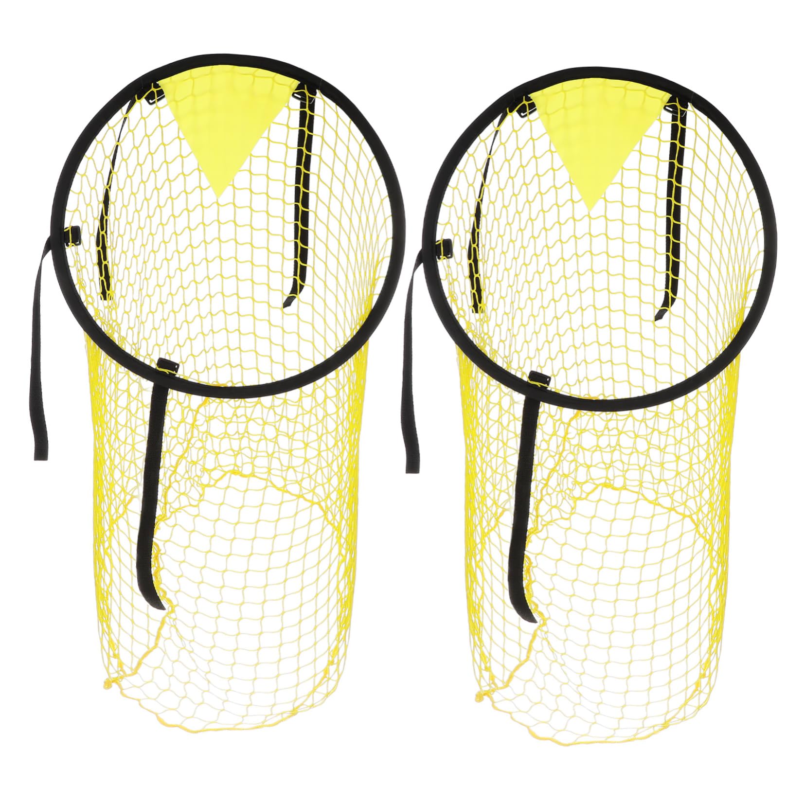 Toddmomy 2Pcs Top Bins Soccer Goal Targets Brightly Colored Training Nets for Easy Installation for Skill Development and Practice for Beginners and Experienced Players