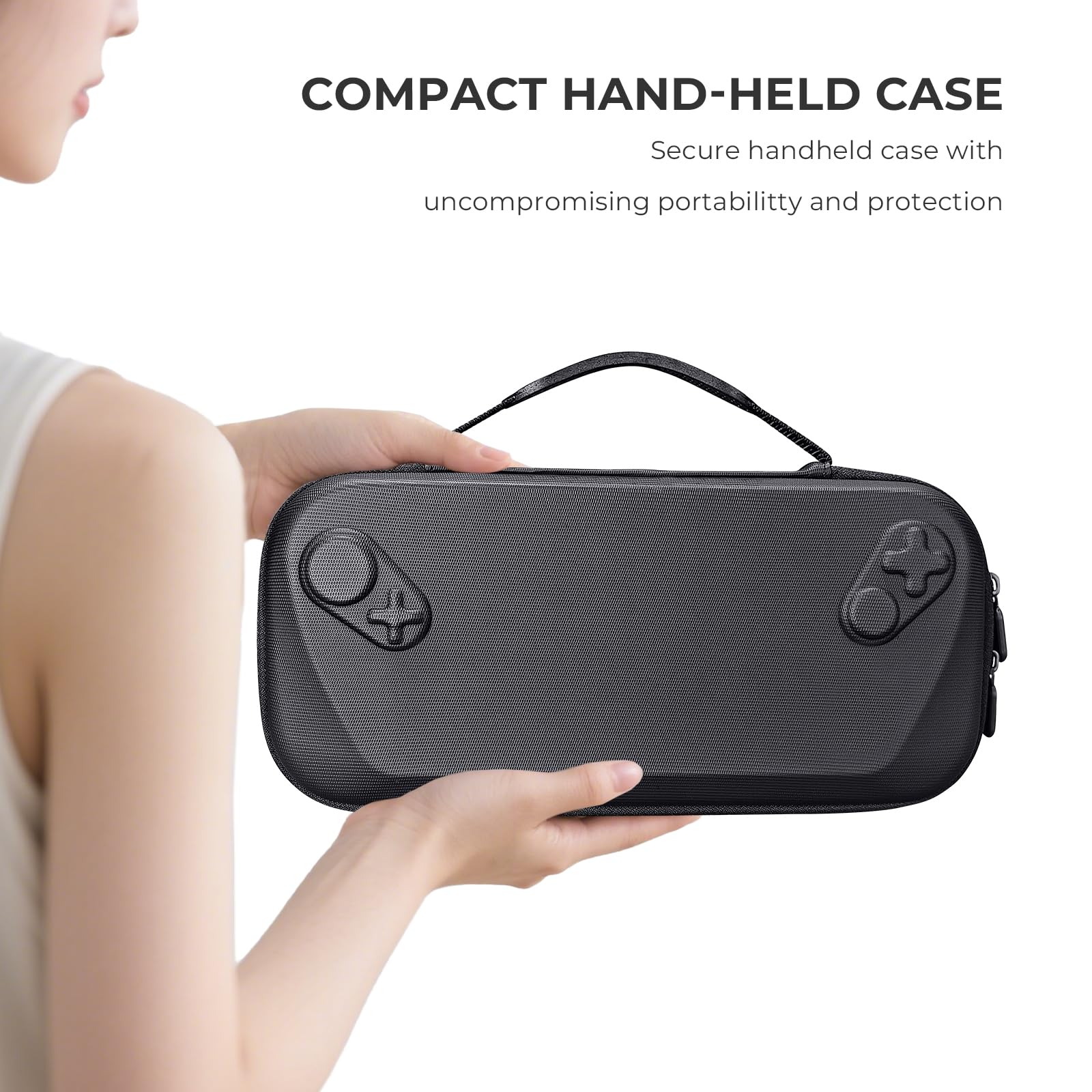 Generico Custodia portatile in EVA Sacchetti di stoccaggio antiurto Copertura protettiva anti-caduta per ROG XBOX Ally/ROG XBOX Ally X Console di gioco Accessori per videogiochi
