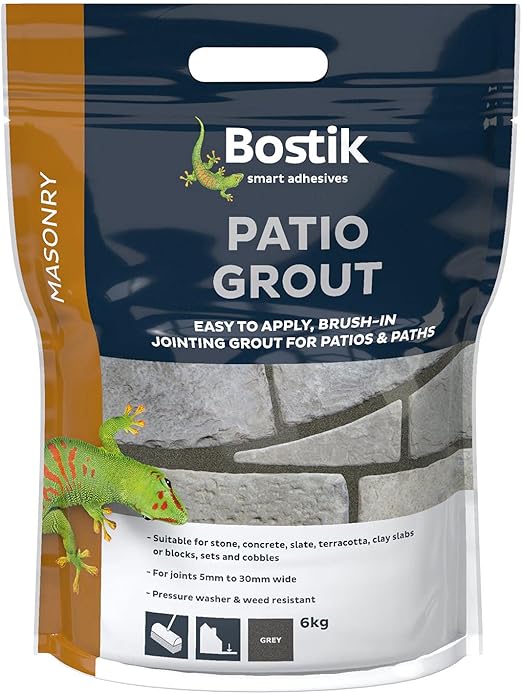 Bostik Patio Grout, Easy To Use, Alternative to Traditional Cement, For